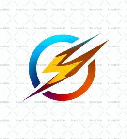 Energiegeladener Blitz